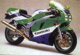 ZXR750 1990 Grün-Weiß-Blau