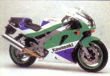 ZXR750R 1991 Grün-Weiß-Blau