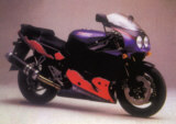 ZXR750 1993 Schwarz-Orange-Lila